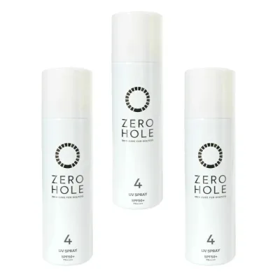 【3個セット】ゼロホール ZERO HOLE 日焼け止め UVスプレー50g