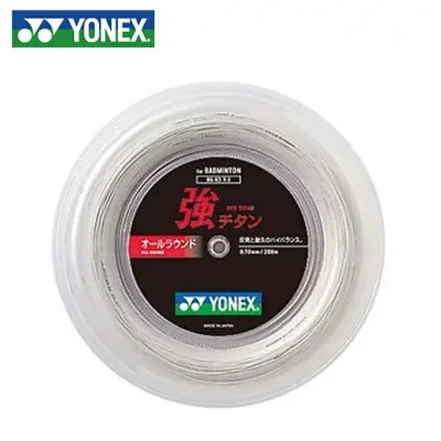 【メール便送料無料】ヨネックス(YONEX) ロールガット 強チタン 200m (0.70mm) (KYO TITAN) BG65T-2 BG65TI バドミントン ガット ストリング