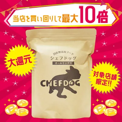 \ エントリーで2点5倍、3点10倍! /シェフドッグ 800g 国産 無添加 ドッグフード オールミックス チキン ライト フィッシュ アレルギー 皮膚 ケア 無添加 グルテンフリー ドックフード 犬用ご飯 犬用ごはん 小粒 大粒 安全 低脂肪 健康 乳酸菌 鶏肉 魚 BOSS