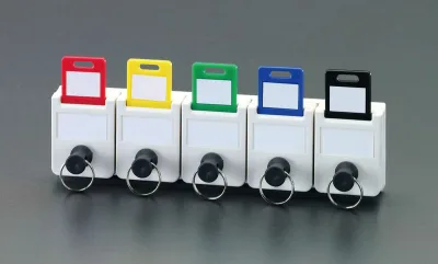 【メーカー在庫あり】 エスコ ESCO 97x33x43mm 5連キーハンガー 000012202744 JP店