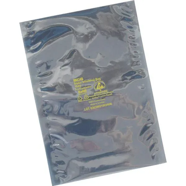 【メーカー在庫あり】 DESCO SCS 静電気シールドバッグ フラットタイプ 102X102mm (100枚入) 10044 HD店