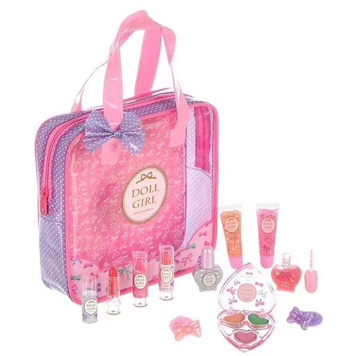 Doll Girl Cutie Makeup Set 140401 ชุดแต่งหน้าเด็กผู้หญิงเครื่องสำอางของขวัญ