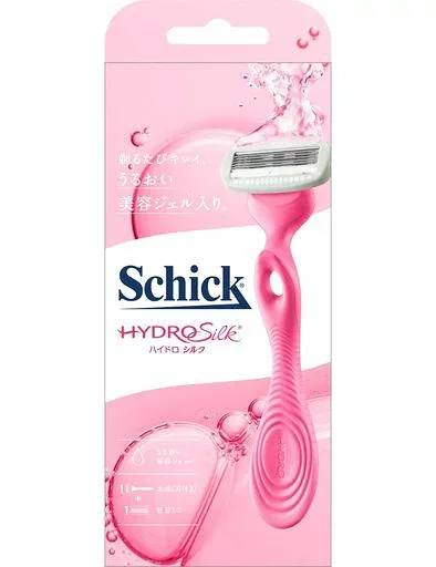 Schick(シック) ハイドロシルク ホルダー(刃付き+替刃1コ入) 女性用 カミソリ