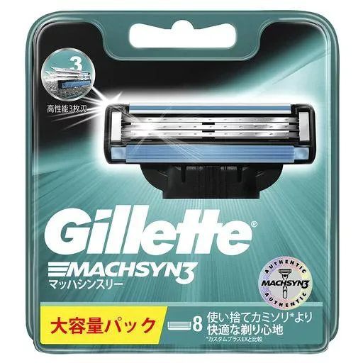 Gillette ジレット マッハシンスリー 替刃8個入
