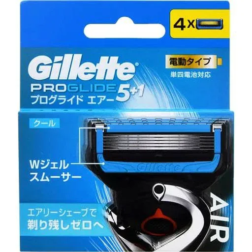 ジレット プログライドエアー電動替刃4B 540-130631-00