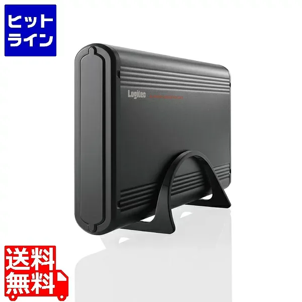 ロジテック HDDケース/3.5インチHDD/アルミボディ/USB3.1(Gen1)対応/SATA3対応 LGB-EKU3