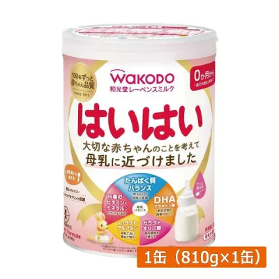 和光堂 レーベンスミルク はいはい810g×1缶wakodo レーベンスミルク はいはい 0か月から 新生児期 発育サポート