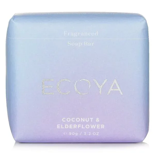【3,981円以上ご購入で送料無料】 エコヤ soap - coconut & elderflower 90g 【楽天海外直送】