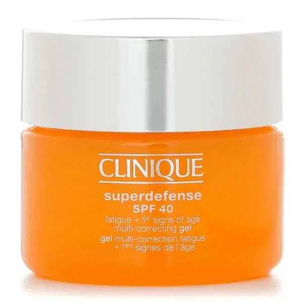 【送料無料】クリニーク スーパーディフェンス spf 40 ファティーグ+ファーストサインズ オブ エイジ マルチコレクティング ジェル 30ml【楽天海外直送】
