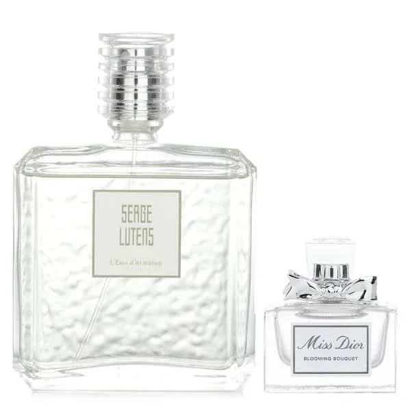 【送料無料】セルジュ ルタンス serge lutens les eaux de politesse l`eau d`armoise eau de parfum spray x christian dior miss dior blooming bouquet eau de toilette spray 2pcs【楽天海外直送】