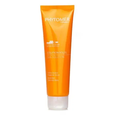 【送料無料】フィトマー sun solution sunscreen spf 15 (for face and body) 125ml【楽天海外直送】