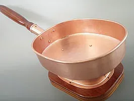 一生モノ 銅製 最高級 台十能 ≪限定品≫