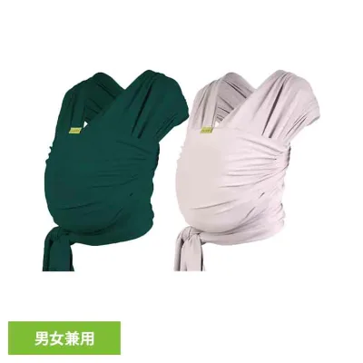 ボバラップ セレニティ オーガニック BOBW056 BOBW084抱っこ紐 BobaWrap だっこひも ベビーラップ 新生児から 天然素材 オーガニックコットン 密着一枚生地 洗濯可能 出産祝い 男女兼用 ベビーキャリー boba(ボバ) レインフォレスト ストーン