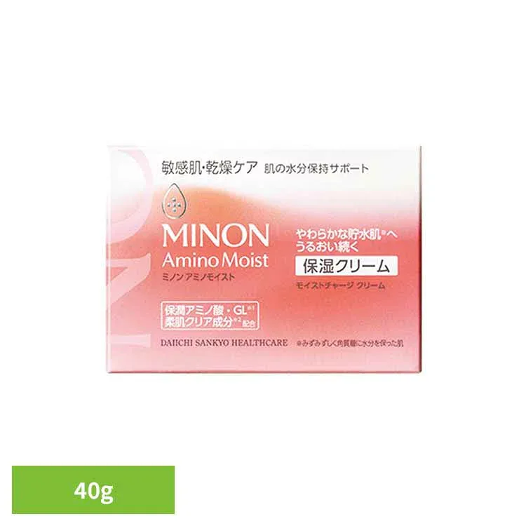 ミノンアミノモイスト モイストチャージクリーム 40g ミノン アミノモイスト 洗顔 敏感肌 乾燥肌 洗顔料 MINON もっちり しっとり MINON