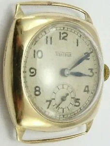【送料無料】 腕時計 ヴィンテージゴールドスイスvintage 9ct gold british hallmarked swiss gents wristwatch in good working order