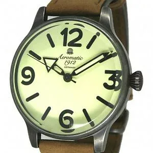【送料無料】腕時計 エアロマティックレトロデザインタンクaeromatic retrodesign uhr 2ww panzer felhaubitze 1343