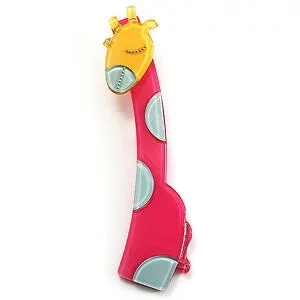 【送料無料】アクセサリー ネックレスピンクキリンハイプラスチックブローチalto rosa plstico jirafa broche