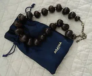 【送料無料】アクセサリー ネックレスコリアーアガサパリヌフcollier bijoux fantaisie agatha paris neuf avec pochette