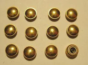 【送料無料】腕時計 ヴィンテージゲンツゴールドリングウォッチクラウンタップロットlot of 12 vintage nos gents gold filled oring waterproof watch crowns 6mm tap 8