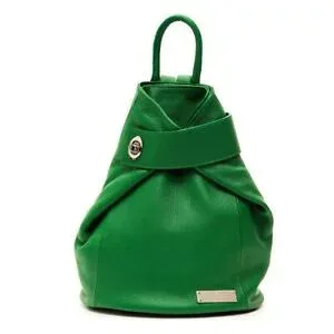 【送料無料】ジュエリー・アクセサリー トラサルディハンドバッググリーンレザーsacamain femme trussardi cuir vert