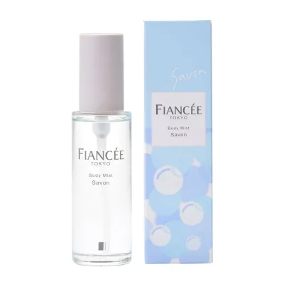 フィアンセ ボディミスト シャボン 50ml 清潔感あふれる ナチュラルな石けんの香り 爽やか お風呂上がり
