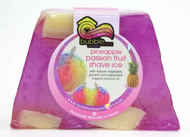 ハワイアン オーガニック ハワイアン雑貨 石鹸 ソープ バブルシャックハワイ Bubble Shack Hawaii チャンクソープ (シェイブアイス) ハワイ雑貨 ハワイ お土産 ハワイアン