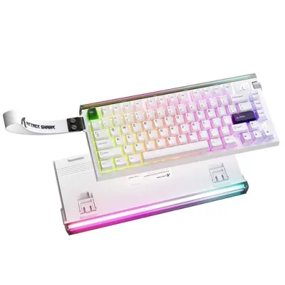 ATTACK SHARK R85HE ラピッドトリガーキーボード ゲーミング 有線 8000Hz ポーリングレート 75%レイアウト 磁気スイッチ
