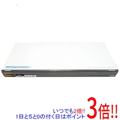 【中古】SONY ブルーレイディスクレコーダー BDZ-E500/W リモコンなし