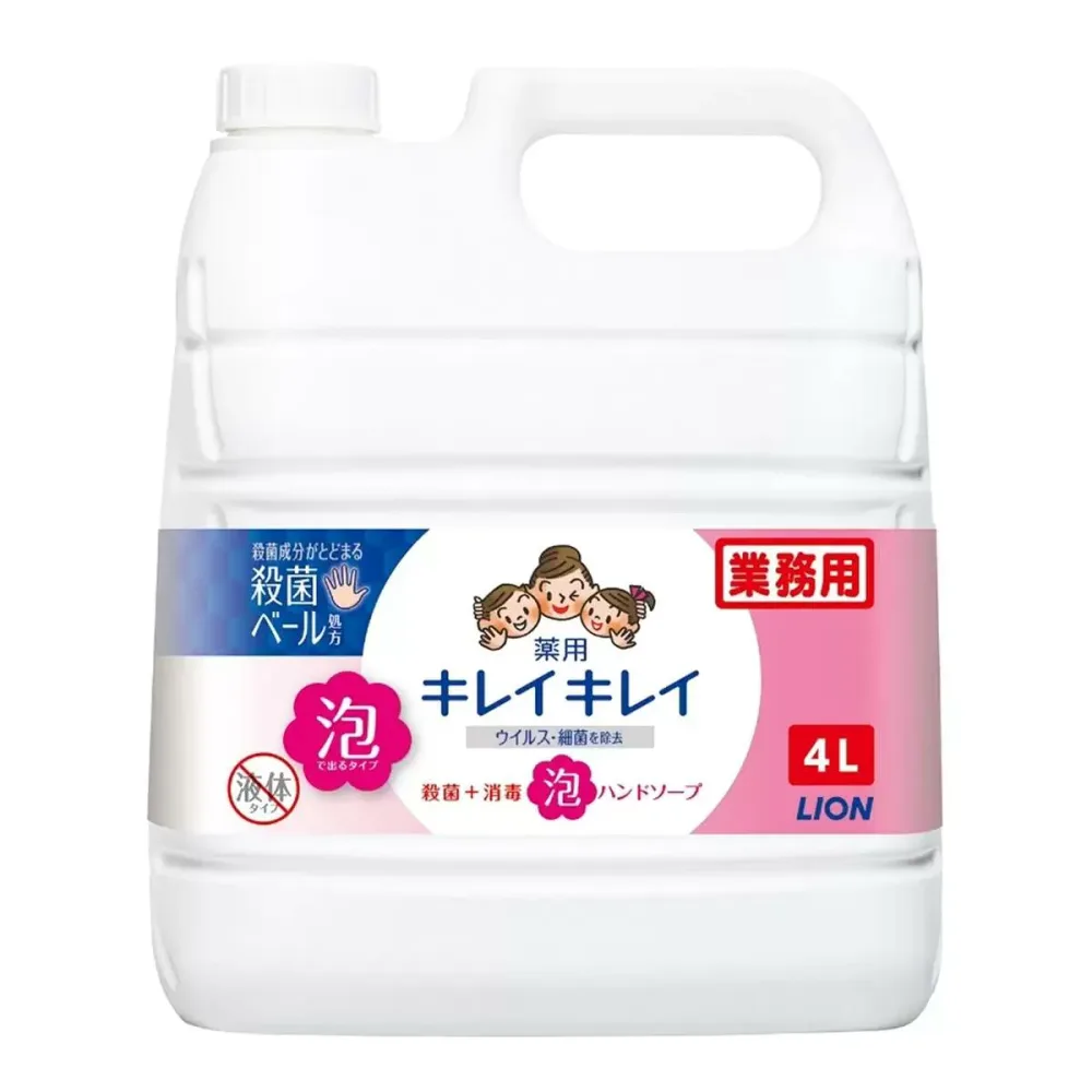 【ポイント最大12倍!お買い物マラソン!】キレイキレイ 薬用 泡ハンドソープ 4リットル