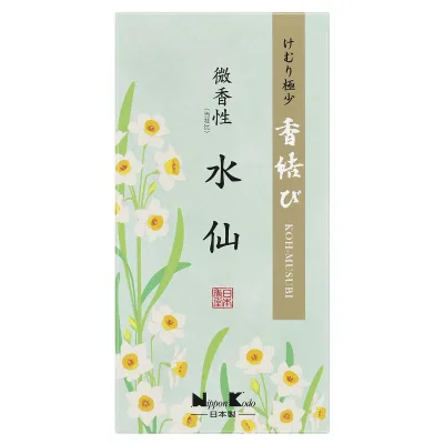 日本香堂(Nippon Kodo) 香結び 微香性 水仙 バラ詰 110g