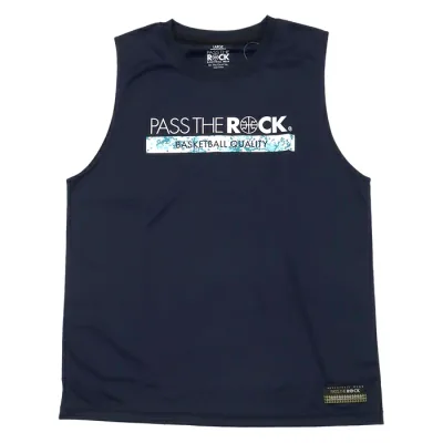 PASS THE ROCK パスザロック スリーブレスシャツ バスケットボールウェア 2024SS wba(ptr-2608navy) 2502bwtk 返品交換不可