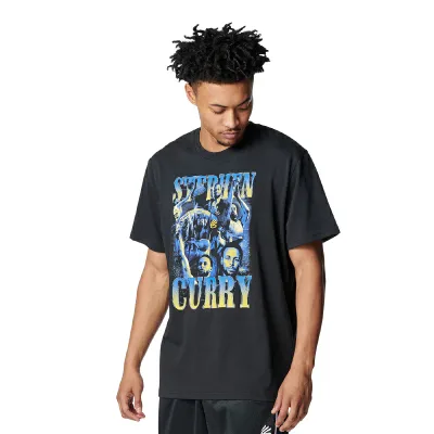 アンダーアーマー メンズ カリー CURRY モーメント Tシャツ 半袖Tシャツ UNDER ARMOUR バスケットボールウェア 2026SS wua(6011258001) オンライン限定 返品交換不可 2502bwtk