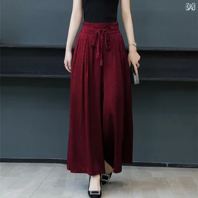 ワイドパンツ ガウチョパンツ フレアパンツ レディース 体型カバー おしゃれ ワイドパンツ ガウチョパンツ フレアパンツ レディース 体型カバー おしゃれ 年 ワイド レッグ パンツ レディース 夏 薄手 カジュアル 30mm 丈 スカート