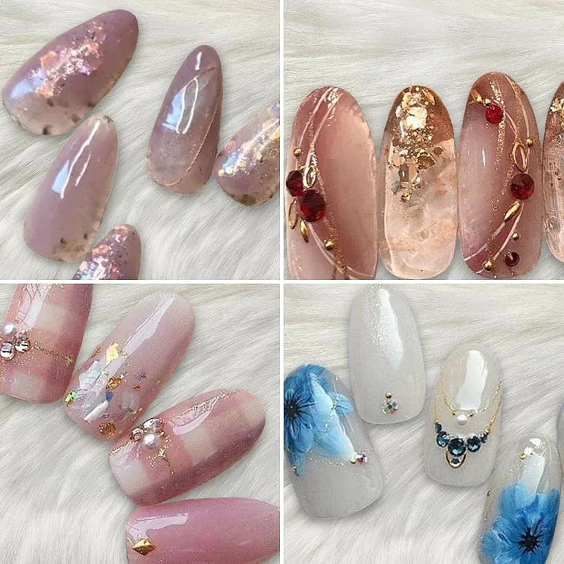 ネイルシール 秋冬B 貼るだけマニキュア 可愛い 花 透け感 箔 パール パーツ CCL453 CCL454 CCL455 CCL456 (CCL453 CCL454 CCL455 CCL456)