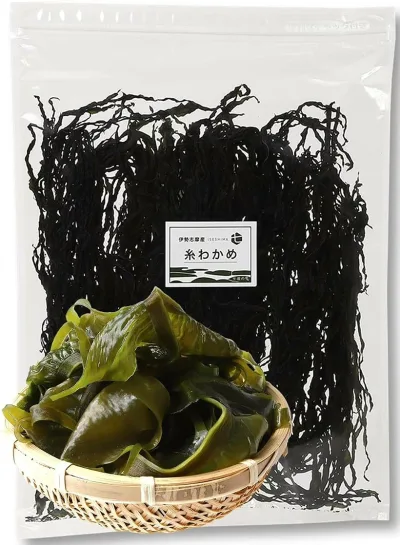 大容量・糸わかめ100g 国産 伊勢志摩産 肉厚 乾燥ワカメ 最高等級 細菌検査済み 無添加・無着色 水戻し簡単 味噌汁・ワカメごはん 乾燥海藻 (100g)