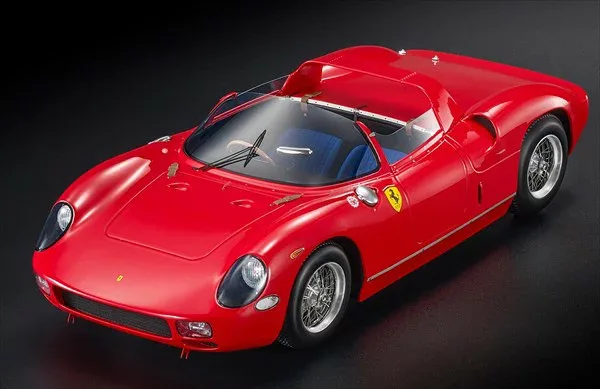 ミニカー フェラーリ 1/12 フェラーリ 250P スパイダー ストリート仕様 赤 FERRARI - 250P SPIDER 3.0L V12 STREET VERSION 1963 TOPMARQUES 限定予約商品