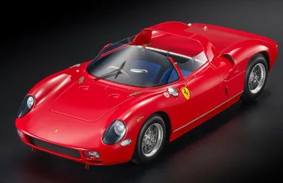 ミニカー フェラーリ 1/12 フェラーリ 250P スパイダー ストリート仕様 赤 FERRARI - 250P SPIDER 3.0L V12 STREET VERSION 1963 TOPMARQUES 限定予約商品
