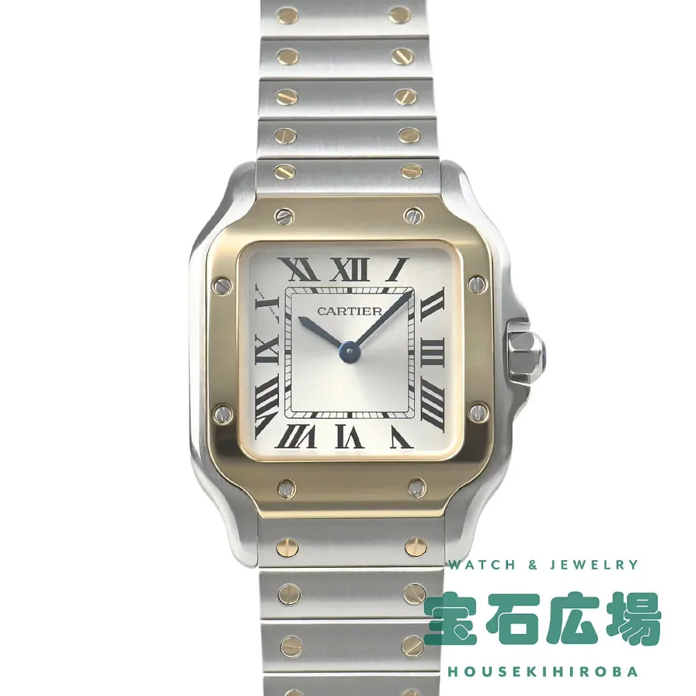 【最大30000円OFFクーポン10/1(木)0時開始】カルティエ Cartier サントス ドゥ カルティエ SM W2SA0033【新品】レディース 腕時計 送料無料