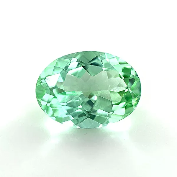 ミントグリーン トルマリン ルース 1.26ct 【品質保証書/宝石鑑別書付】 リング ペンダント ※加工承ります!