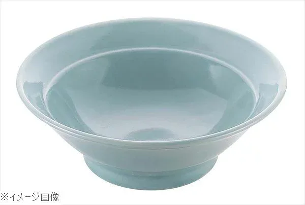 磁器 中華食器 高級青地 丼 6.5寸