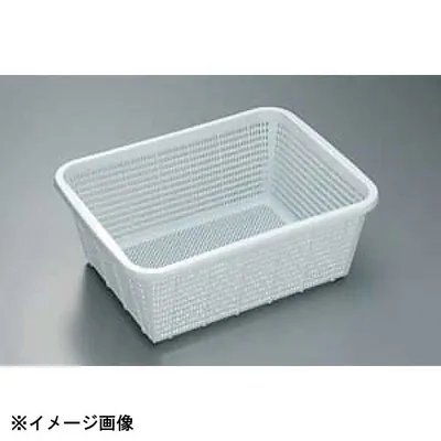リス リス キッチンバスケット DL ホワイト (深型 大) 040117