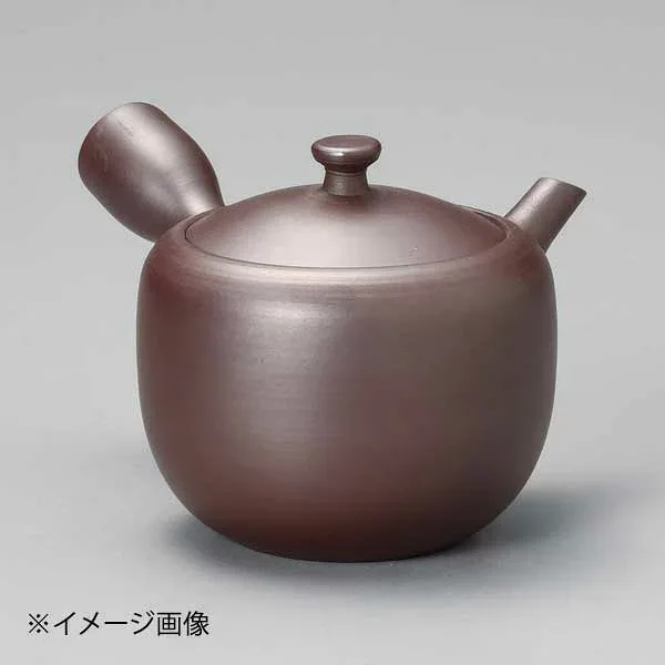 万古急須1.5ナツメ無地(まるっと網)(萬古焼)