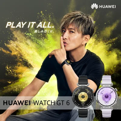 木村拓哉さんが登場【敬老の日150円クーポン&10%OFF】スマートウォッチ HUAWEI WATCH GT 6 全国2200以上ゴルフ場対応 飛距離計測 大画面 21日間バッテリー GPS搭載 サイクリング Yukiyamaスキー場マップ 情緒 疲労モニタリング 着信 通話 LINE通知 返信