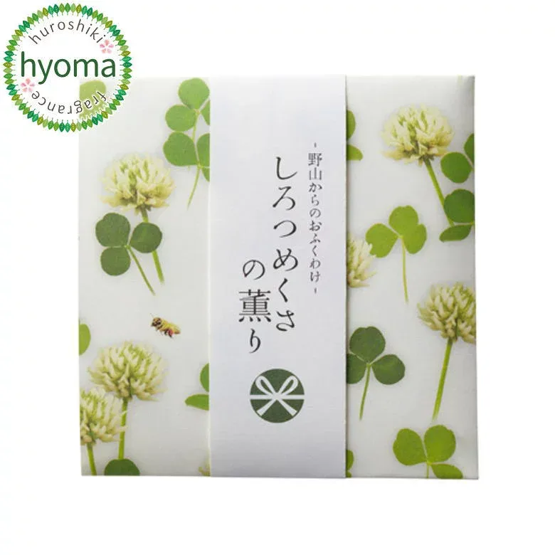 【メール便対応可】野山からのおふくわけ しろつめくさの薫り スティック12本入 (日本香堂/お香)(プチギフト 贈り物)