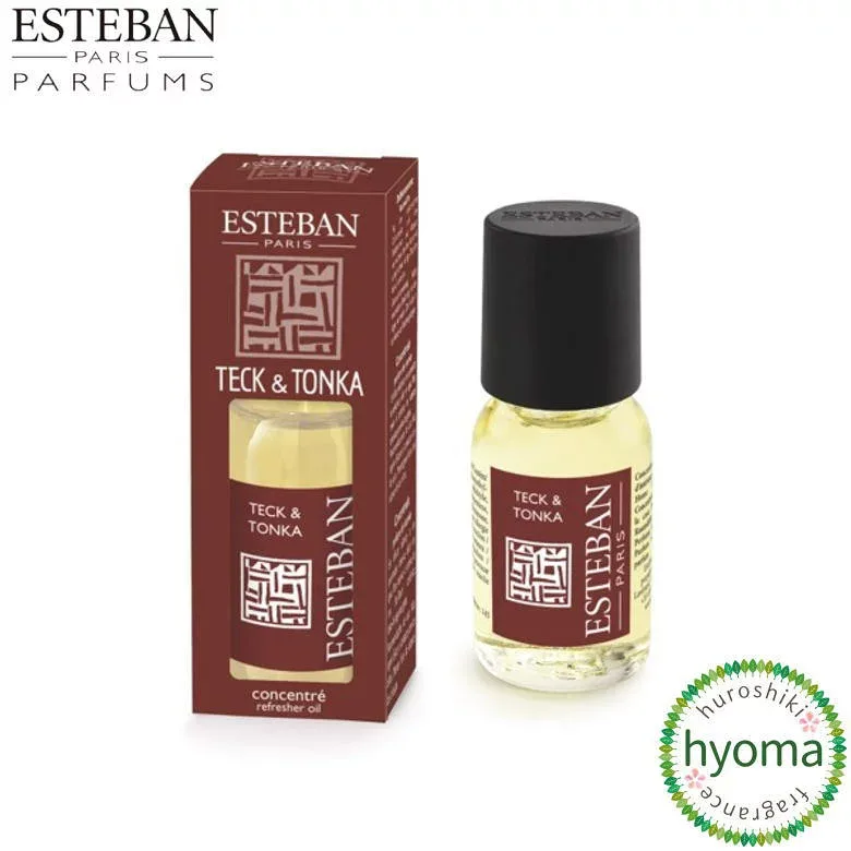 【メール便送料無料】エステバン テッケトンカ リフレッシャーオイル 15ml (日本香堂/ESTEBAN)