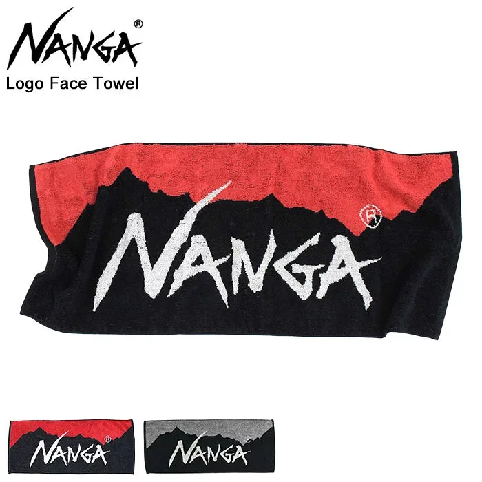 ナンガ NANGA タオル ナンガ ロゴ フェイス タオル ( NANGA Nanga Logo Face Towel 日本製 今治タオル メンズ レディース ユニセックス 男女兼用 NA2254-3F519 ) ice field icefield