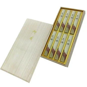 薫寿堂 花琳 短寸8把入桐箱 3000【代引不可】