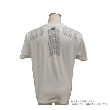 ケアオール ポリエステルTシャツ プレミアムショルダープラス S ホワイト ECR-560054【代引不可】