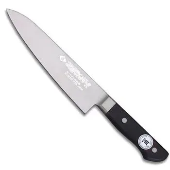 清水刃物 一角作 呑竜 口金付ステンレス牛刀 日本製 180mm 22 B【代引不可】