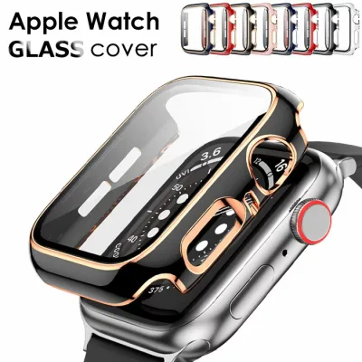アップルウォッチ カバー 高級 感度 薄型 ケース apple watch おしゃれ 保護ケース 強化ガラス appleウォッチ ケース アップルウォッチカバー おすすめ きらきら AppleWatch SE 11 10 40mm 41mm 42mm 44mm 45mm 46mm 【レビュー特典】